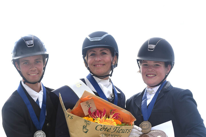 podium_L- dressage 2018 la Chaumaz