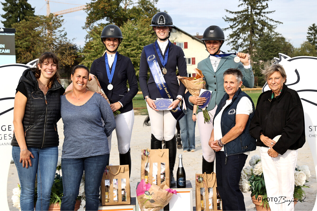 Championnat romand de Saut 2026 - Podium R