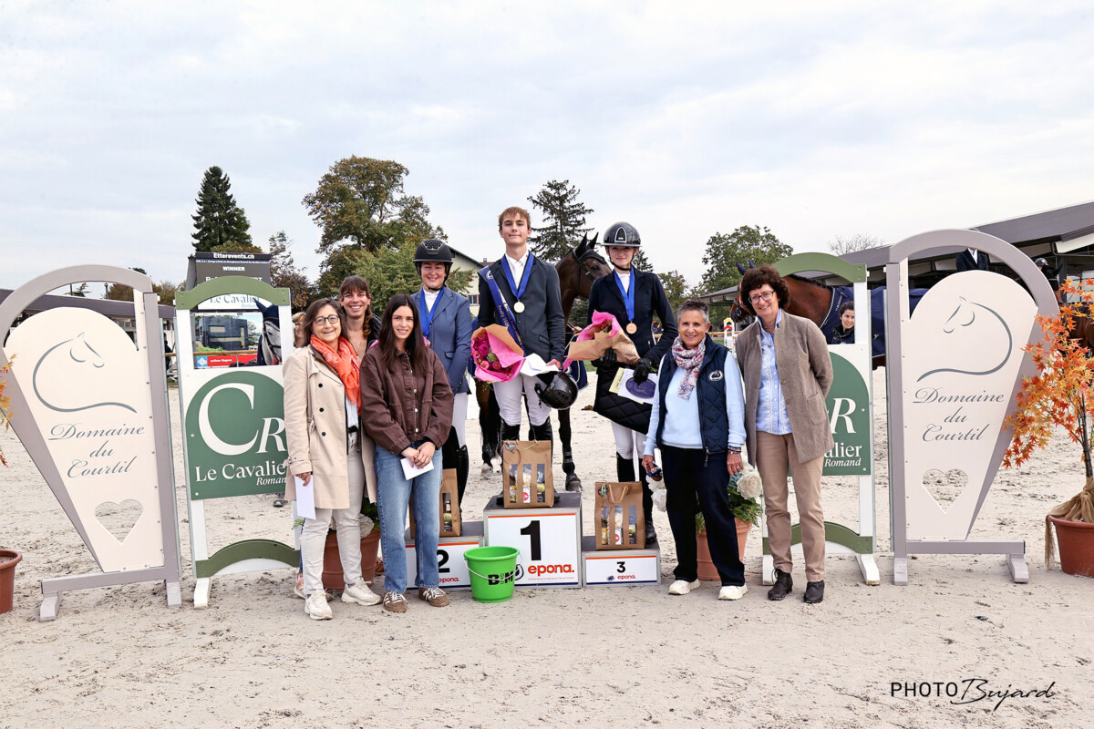 Championnat romand de Saut 2026 - Podium J/R