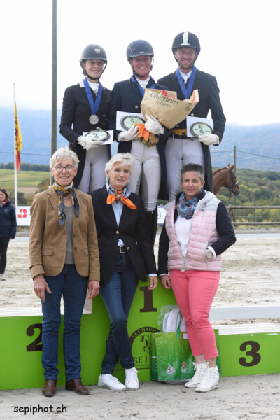podium_S dreessage 2018 la Chaumaz