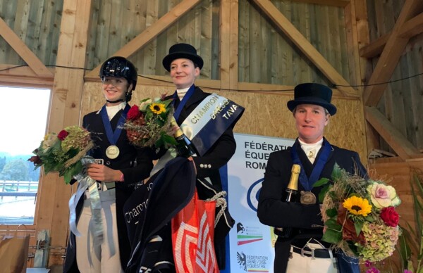 podium ch romand N dressage 2019