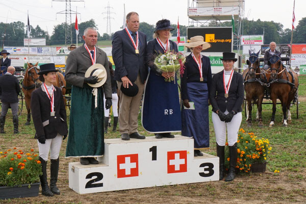 podium L. ch suisse attelage 2017