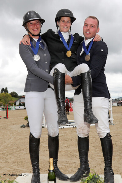 ch romands saut 2019 podium Elite 2