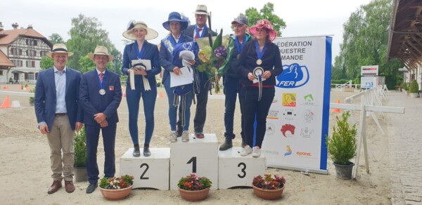 A FR 1 cheval catégorie B, Legris Christelle, Gerster Léa, Roulin Laetitia 2021