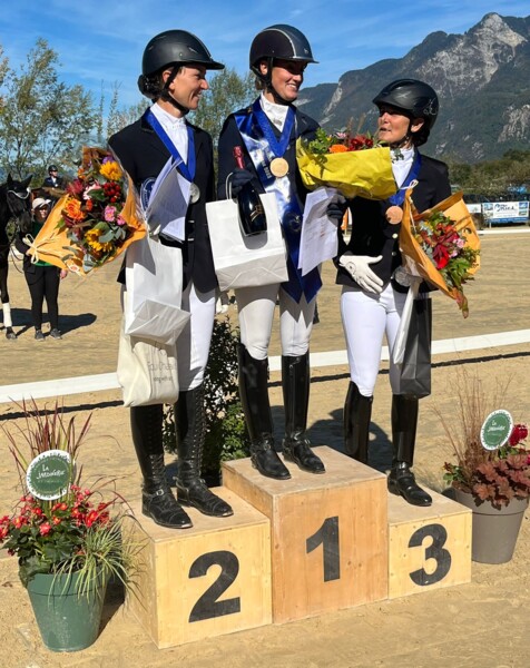 podium M ch romand dressage 2022