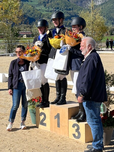 podium L ch romand dressage 2022